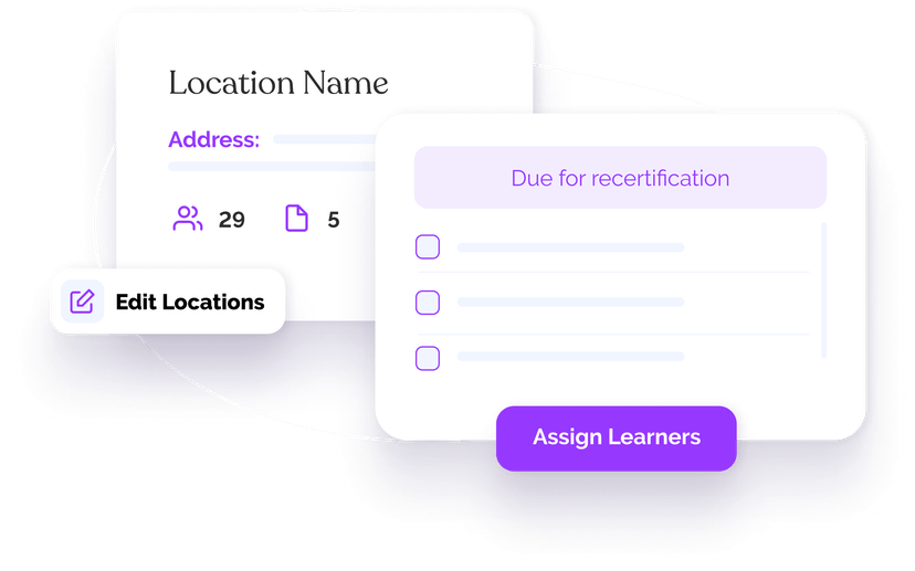Manage Different Locations and Departments