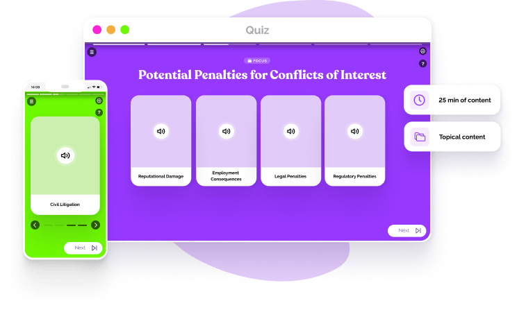 The Most Thorough Online Conflicts of Interest Course