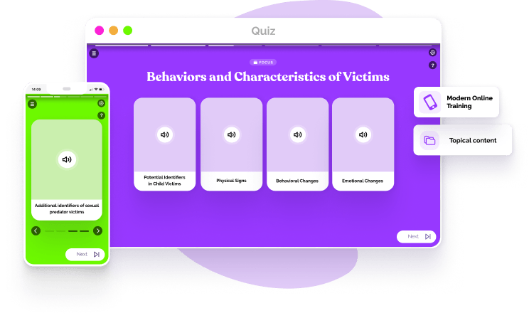 The most engaging online Training on Identifying Sexual Predators