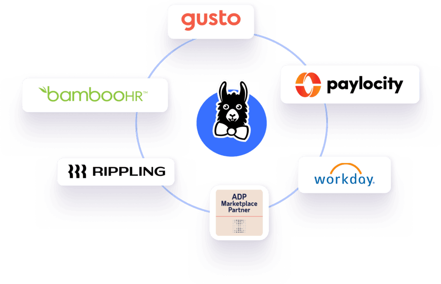 Gusto, bamboo hr, paylocity, rippling, ADP marketplace partner, workday