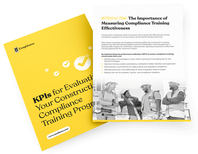 KPIs for Evaluating Your Construction Compliance Training Program