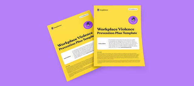 Workplace Violence Prevention Plan Template