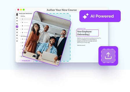 Build courses with a single prompt