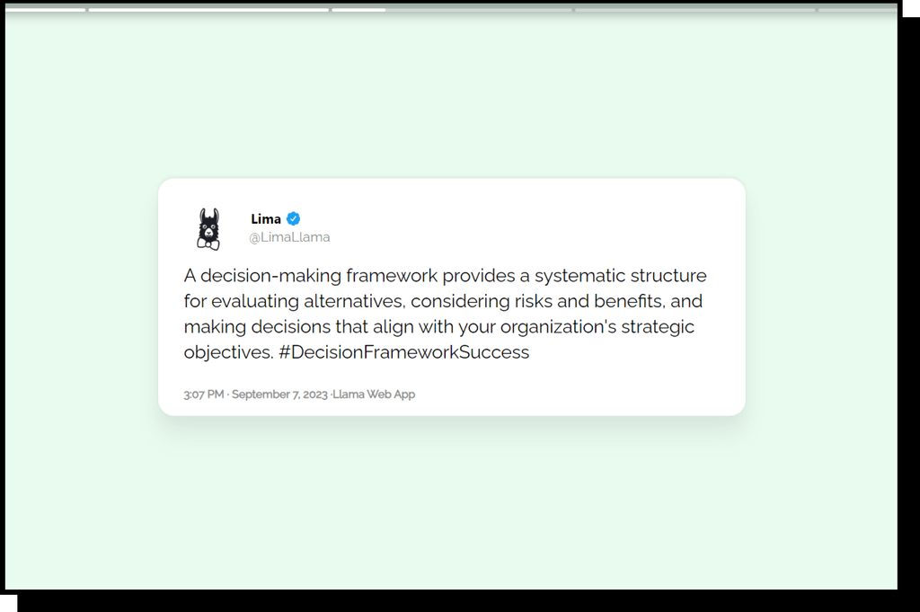Understanding Decision-Making Frameworks