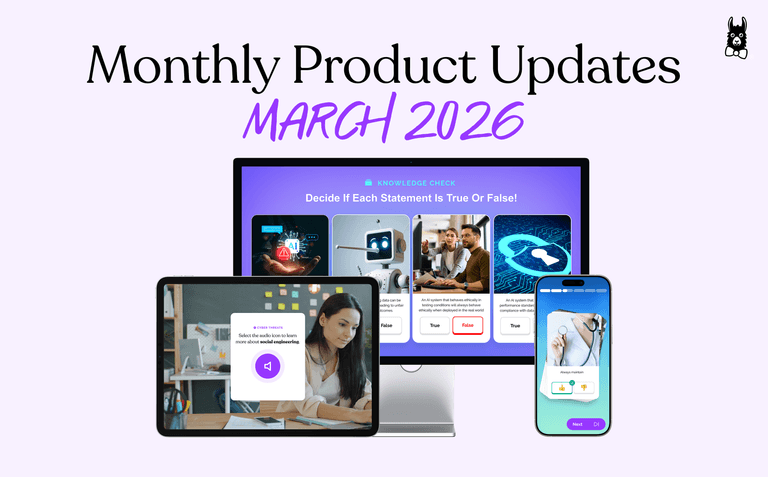 March 2026 Product Update: More Control, More Clarity, and Smarter Training With AI