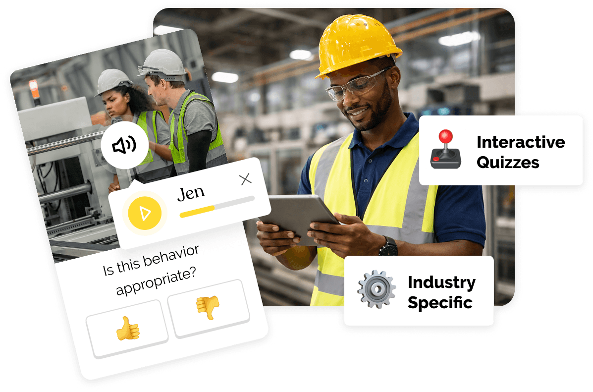 LMS for Manufacturing: Modern Learning Powered by AI