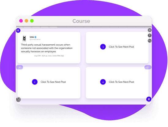 Promote a workplace free from third-party harassment through employee education